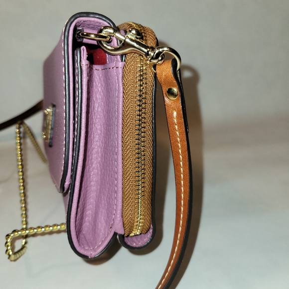 NWOT DOONEY & BURKE CROSSBODY - Mauve - Picture 8 of 11